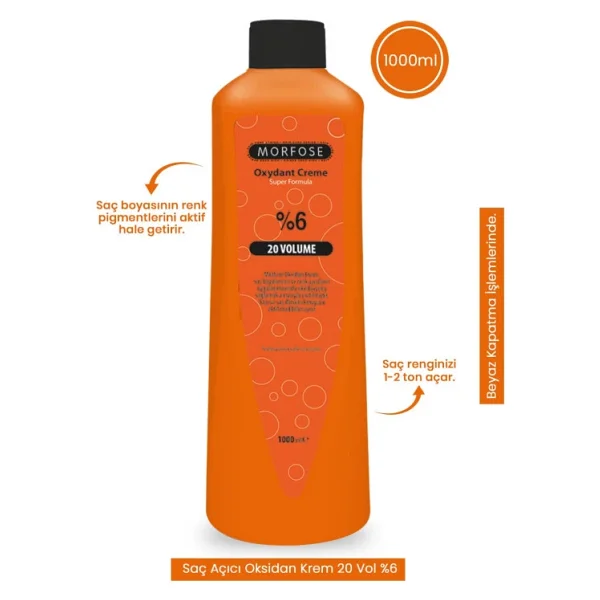 Morfose 1000 Ml %6 20 Vol Oksidan Kremi - Görsel 4