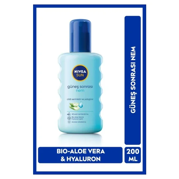Nivea Sun Güneş Sonrası Nemlendirici Sprey 200 Ml - Görsel 6