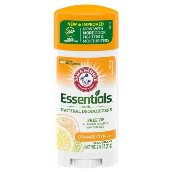 Arm & Hammer Essentials Orange Citrus Deodorant 71 Gr - Görsel 4