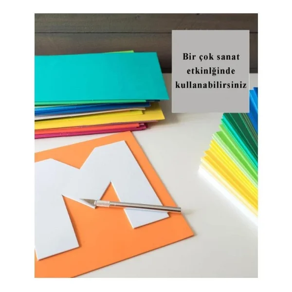 Pembe Eva 50x70 Cm 1 Adet Eva Sungeri Okul Kres Anasinifi Elisi Etkinlikleri - Görsel 3