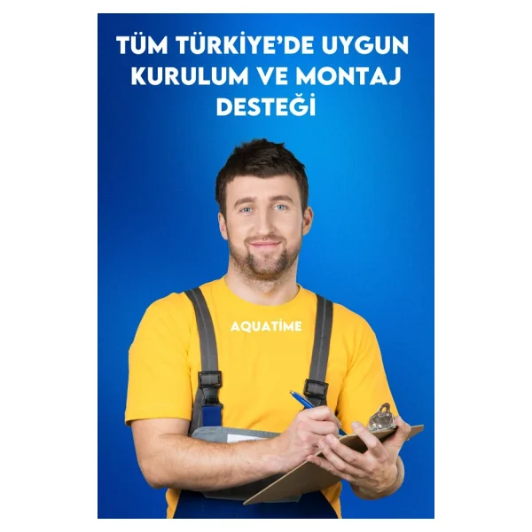 Overwater 10 Aşamalı 6 Filtreli Kapalı Kasa Pompasız Su Arıtma Cihazı - Görsel 8
