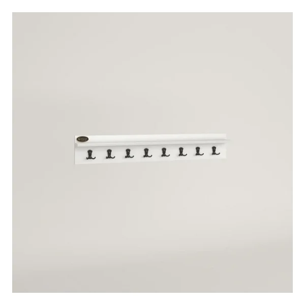 Kenzlife Elbise Askılığı Askılık Vettini100 Byz 20x100x12 Siyah 8 Adet Askı Portmanto - Görsel 5