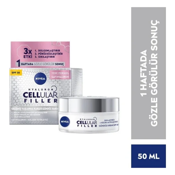 Nivea Cellular Filler Gündüz Kremi Spf30 50 Ml - Görsel 3