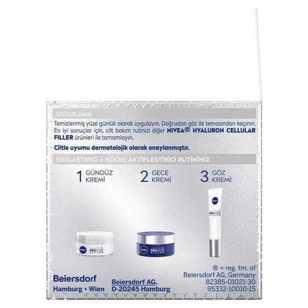 Nivea Cellular Filler Gündüz Kremi Spf30 50 Ml - Görsel 5