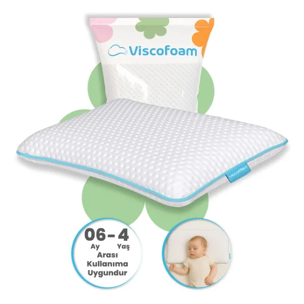 Viscofoam Visco 45x30 Cm Ortopedik Bebek Yastığı - Görsel 3