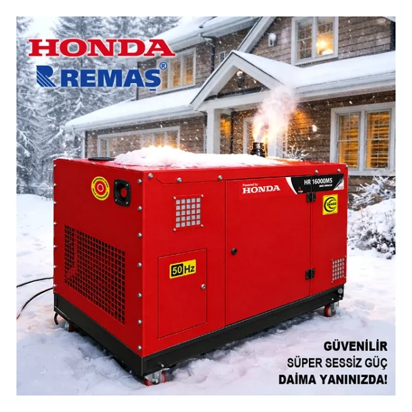 Honda HR 16000 TS 16 kVA Marşlı Benzinli Jeneratör - Görsel 2