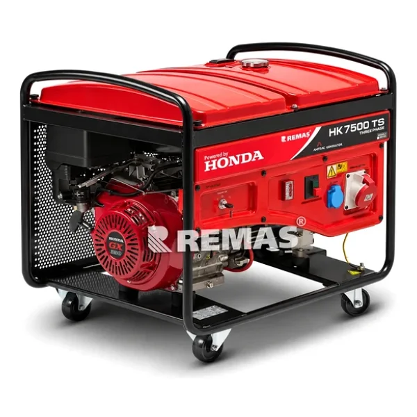 Honda Hk 7500 Ts 8 Kva İpli/Marşlı Benzinli Jeneratör - Görsel 5
