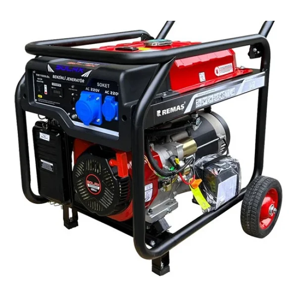 Solax Ym11000lqe 8.5 Kw Monofaze Marşlı Benzinli Jeneratör - Görsel 4