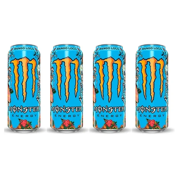 Monster Energy Enerji İçeceği Mango Loco 500 Ml 4 Lü - Görsel 2
