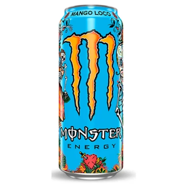 Monster Energy Enerji İçeceği Mango Loco 500 Ml 4 Lü - Görsel 3