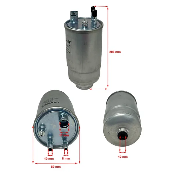 Fiat Grande Punto (1.3 D Multijet 51-55 Kw) 2005-2011 Yakit Filtresi - Görsel 2