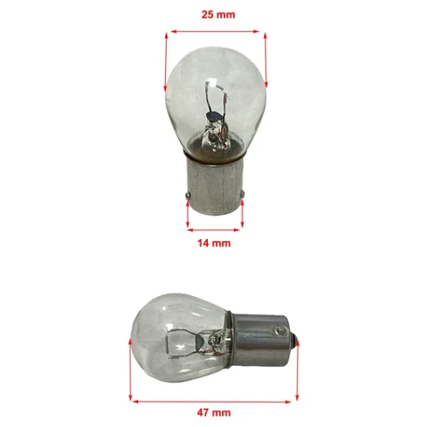 12v 21w 93 Yakin Tirnak Sinyal Ve Far Ampulu 10 Adet - Görsel 2