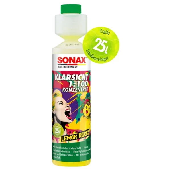 Sonax Limon 250 Ml Konsantre Oto Cam Suyu - Görsel 3