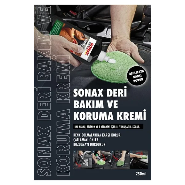 Sonax Deri Bakım Ve Koruma Kremi 250 Ml - Görsel 2