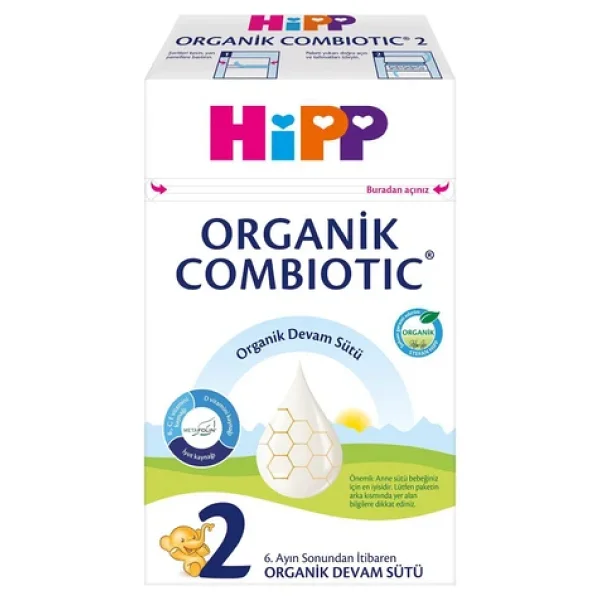 Hipp Organik Combiotic 2 Devam Sütü 600 Gr - Görsel 5
