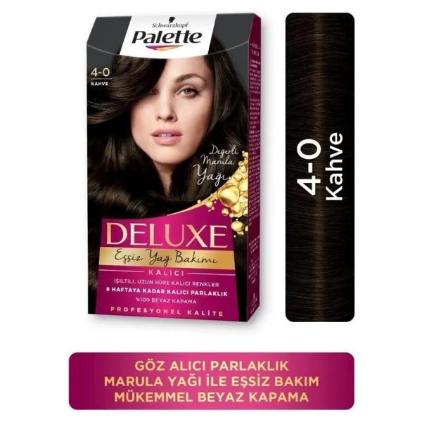 Palette Deluxe 4.0 Kahve Saç Boyası - Görsel 4