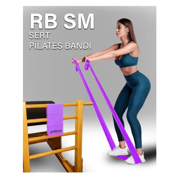 Proforce Pilates Lastiği Sert Rb Sm - Mor Renk - Görsel 6