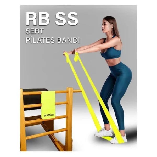 Proforce Pilates Lastiği Sert Rb Ss - Sarı Renk - Görsel 4