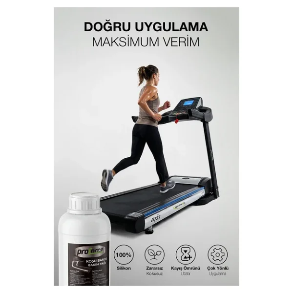 Proforce Koşu Bandı Bakım Silikon Yağı -1 Litre Tek Adet - Görsel 5