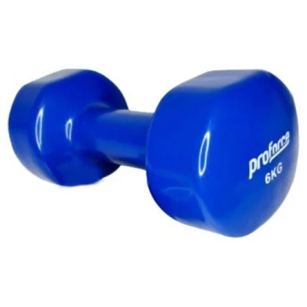 Proforce Vdb Dışı Vinil Kaplı İçi Çelik Döküm Ağırlık Dambıl 6 Kg -Tek Adet - Görsel 4