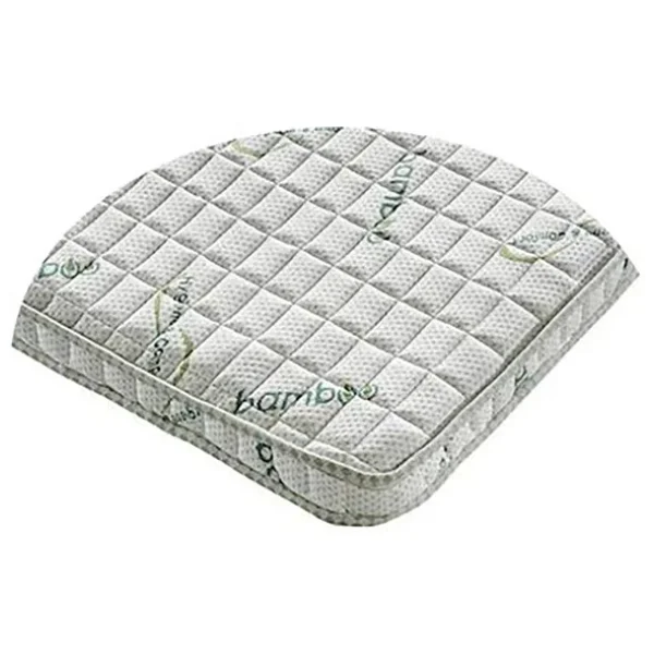 Hygiene Bamboo 90x170 Cm Ortopedik Yatak Şiltesi Visco Yatak Pedi Beyaz - Görsel 5