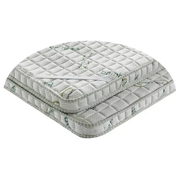 Prim Line Hygiene Bamboo Ortopedik Yatak Şiltesi Visco Yatak Pedi 100x180 Cm - Görsel 3