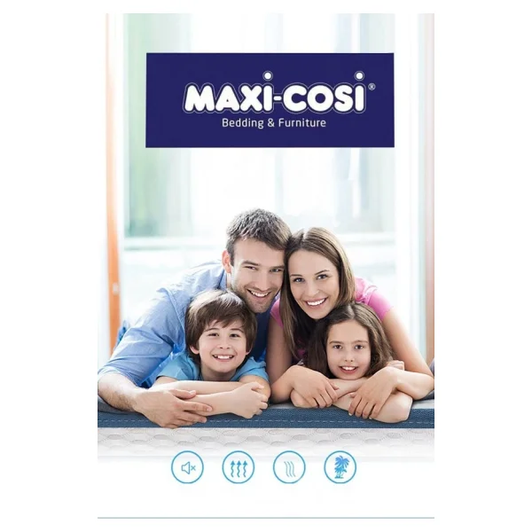 Maxi-Cosi Maxi-Cosi 100x200 Cotton Ortopedik Yatak Şiltesi Visco Yatak Pedi - Görsel 2