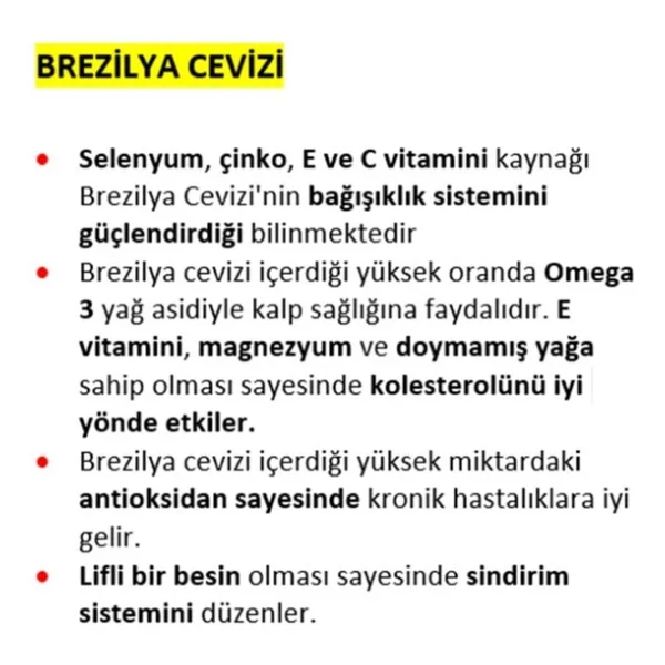 Tuğba Kuruyemiş Brezilya Cevizi 143 Gr - Görsel 3