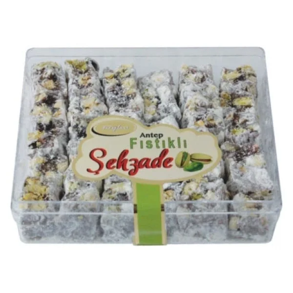Tuğba Kuruyemiş Bol Antep Fıstıklı Çifte Kavrulmuş Şehzade Lokum 200 Gr - Görsel 3