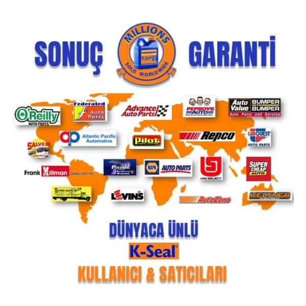 K-Seal Ultimate Cok Amacli Sivi Sogutma Sivisi Radyator Kacak Kalici Onarim 472ml - Görsel 8