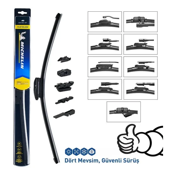 Michelin Multifit Mc33894 400 Mm Universal Muz Tipi Silecek - Görsel 5