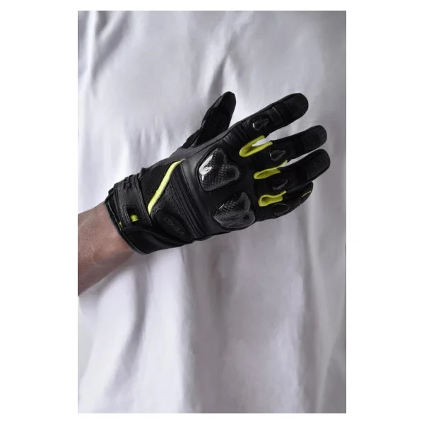 Vexo GP Tech Pro Air Siyah-Sarı Motosiklet Eldiveni - Görsel 5