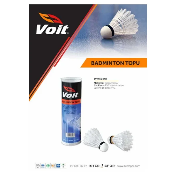 Voit 1vtakızbad 6'lı Badminton Topu - Görsel 2