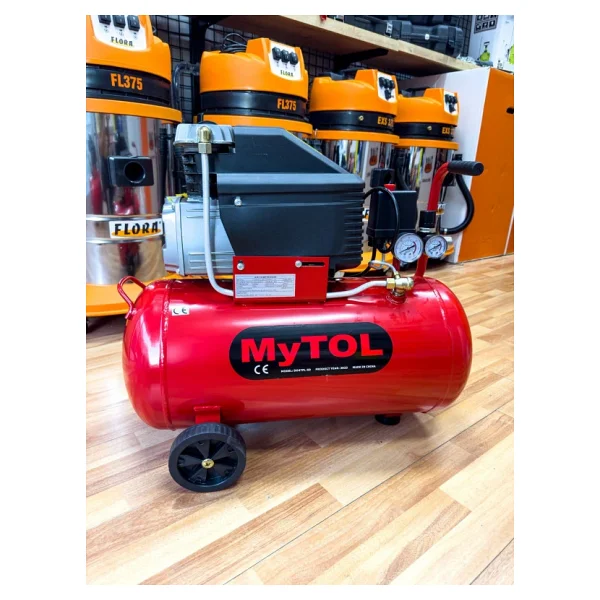 Mytol 50 Lt 2 Hp 8 Bar 5'li Set Hava Kompresörü - Görsel 3