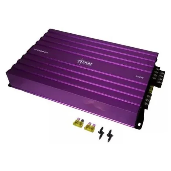 Magicvoice Titan804 4 Kanal Max 1600 Watt Oto Amfi - Oto Anfi - Görsel 5