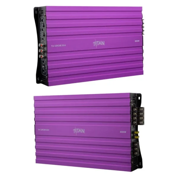 Magicvoice Titan804 4 Kanal Max 1600 Watt Oto Amfi - Oto Anfi - Görsel 6