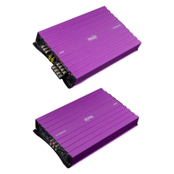 Magicvoice Titan804 4 Kanal Max 1600 Watt Oto Amfi - Oto Anfi - Görsel 7