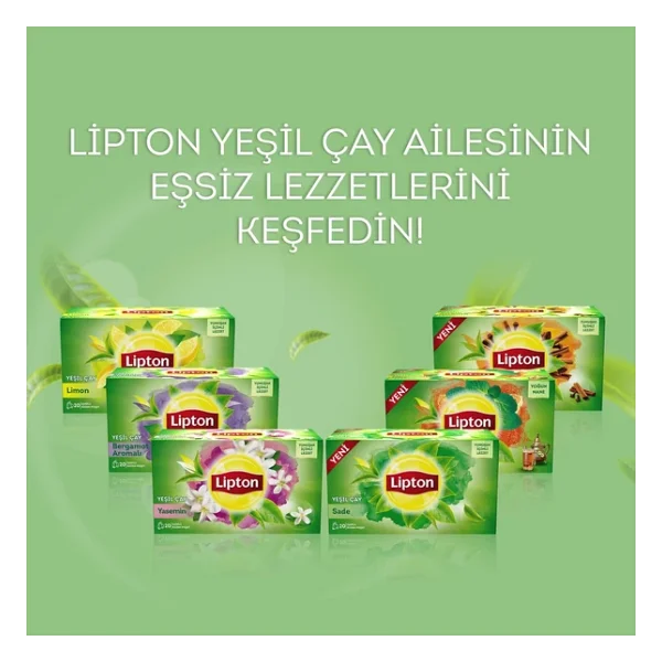 Lipton Sade Yeşil Çay 20'li - Görsel 5
