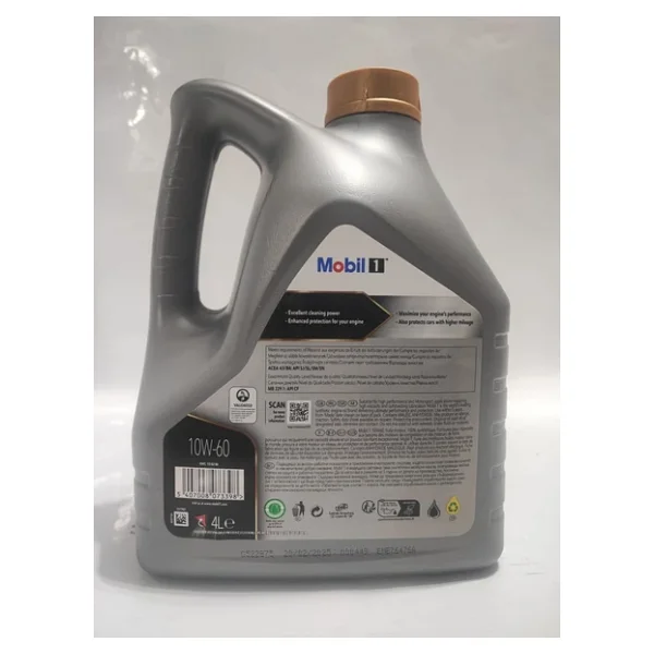 Mobil 1 Racing Formula 10w-60 4 Lt Motor Yağı - 2025 - Görsel 8