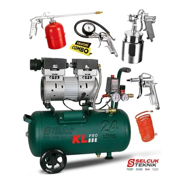 Klpro Klk25s 1 Hp 24 Lt Kompresör - Görsel 5