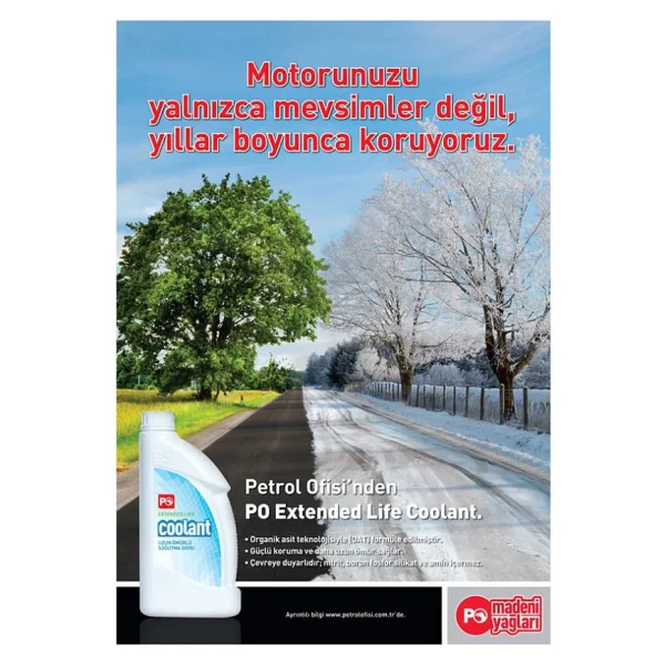Petrol Ofisi Extended Life Coolant -78 Derece 16 Kg / Kırmızı Antifriz Antifriz - Görsel 3