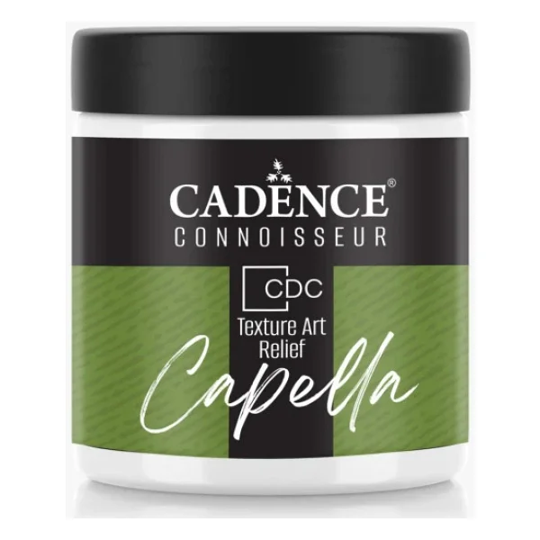 Doku Sanatı Rolyef Pasta Capella 250ml - Görsel 3