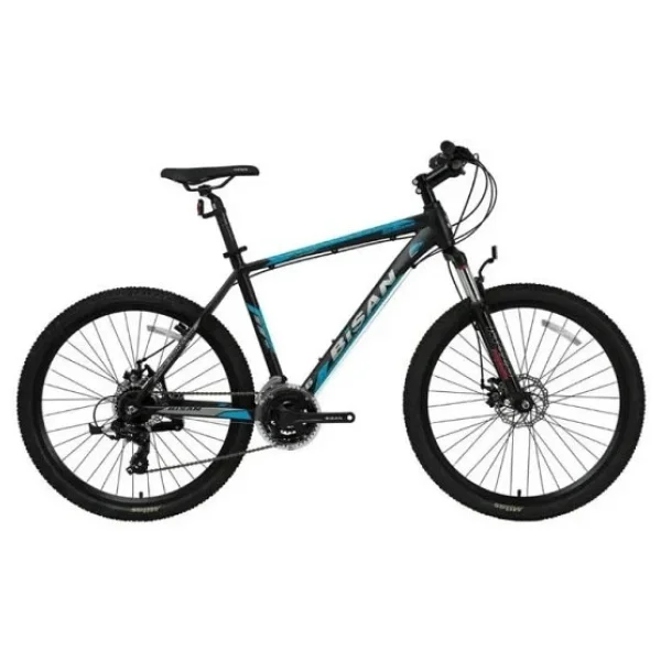 Bisan Mtx 7050 HD Siyah-Mavi 21 Vites 29 Jant Erkek Dağ Bisikleti - Görsel 4