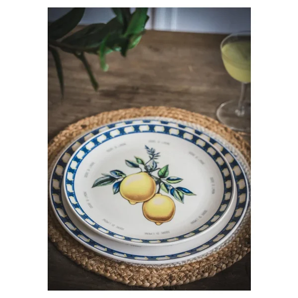 The Mia Odore Di Limone ODL004 26 cm 6'lı Servis Tabağı - Görsel 4
