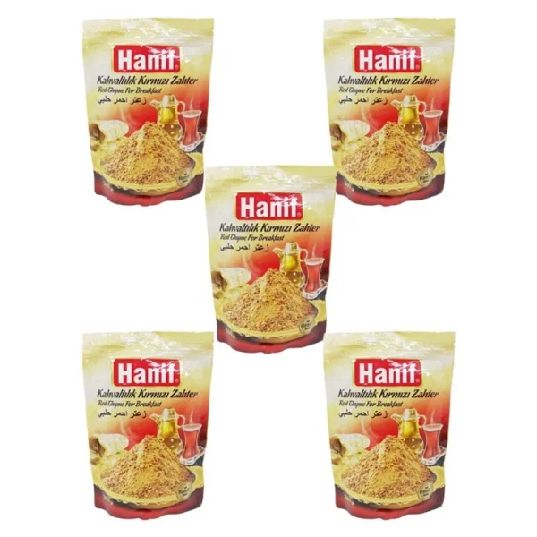 Hanıf Kahvaltılık Kırmızı Zahter 300 Gr X 5 Adet - Görsel 3