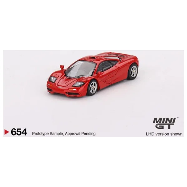 Mini Gt Mclaren F1 Red 654 - Görsel 3