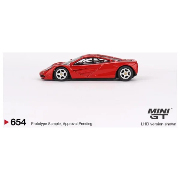 Mini Gt Mclaren F1 Red 654 - Görsel 5