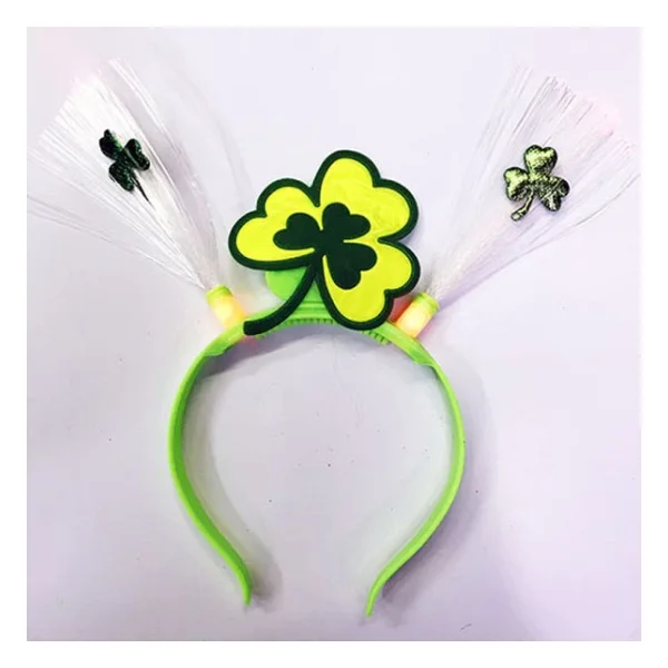 LED Işıklı Yanar Söner Yeşil Renk Oktoberfest Partisi Tacı 25x13 Cm - Görsel 5