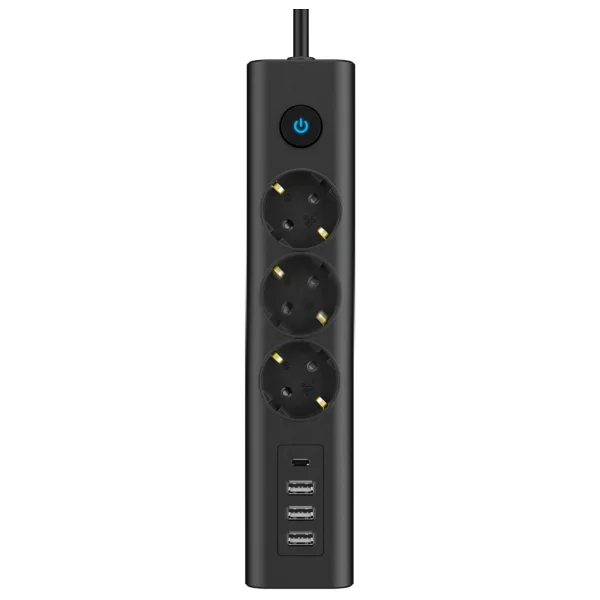 Fulltech Ftr-13 Anahtarlı Usb'li 1.4 M 3'lü Akım Korumalı Priz - Görsel 2