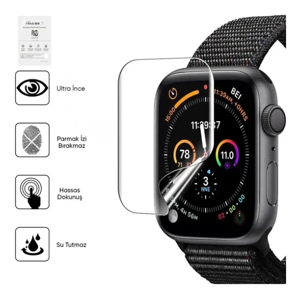 Cda Store Honor Band 6 Uyumlu 2 Adet Seffaf Ultra Koruyucu Nano Jelatin - Görsel 7